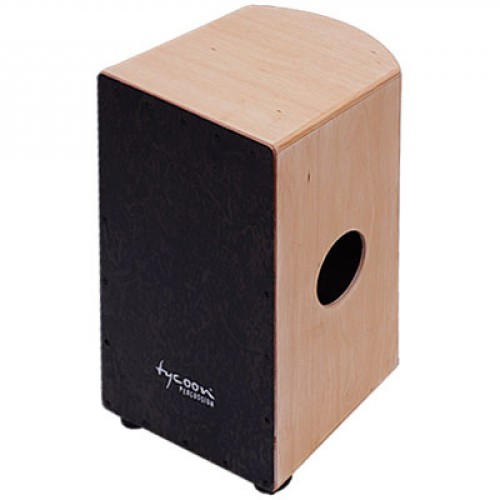 Tycoon 35 Roundback Series Siam Oak/Makah Burl Cajon (TKRB-35 BMB)